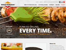 Tablet Screenshot of islandgrillstone.com